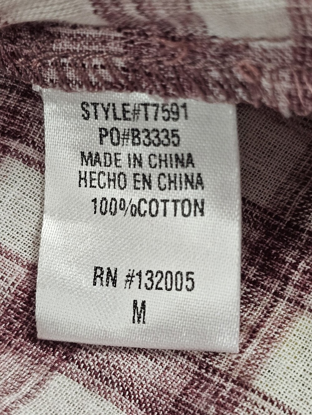 Entro NWT Gingham Plaid Ruffle Halter Top Shirt Size Medium - Picture 6 of 6